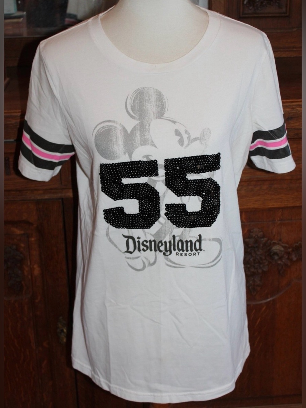 White Women’s Mickey 55 Graphic Tee